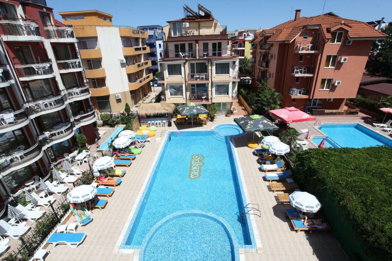 Salena Beach Hotel Приморско Экстерьер фото
